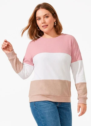 Quintess - Blusa Listrada em Tricô - QUINTESS