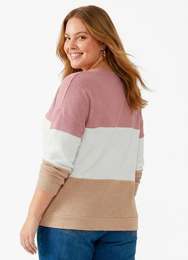 Quintess - Blusa Listrada em Tricô 7