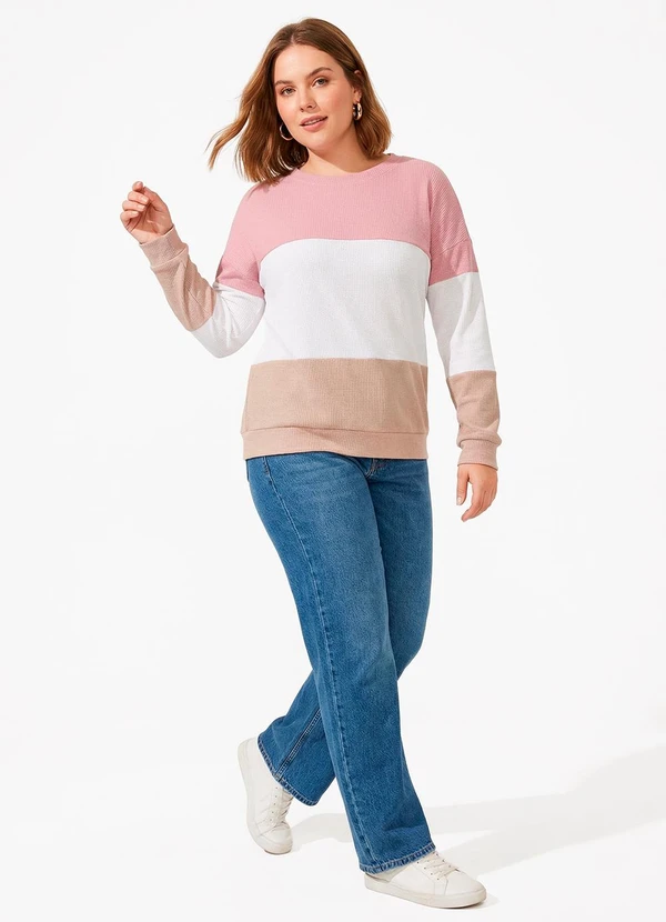 Quintess - Blusa Listrada em Tricô 8