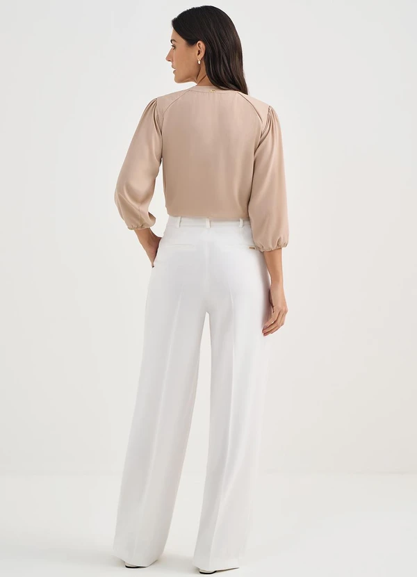 Principessa - Blusa Manga 7/8 em Crepe Fendi Andressa 4