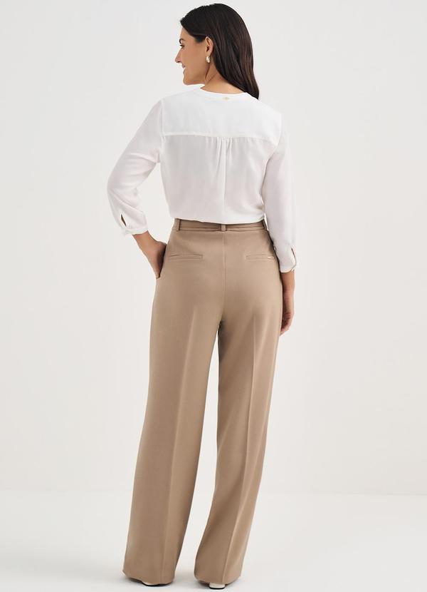 Principessa - Blusa Manga 7/8 em Viscose Off White Valesca 4