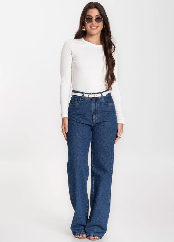 Select - Blusa Manga Longa Básica Bege 3