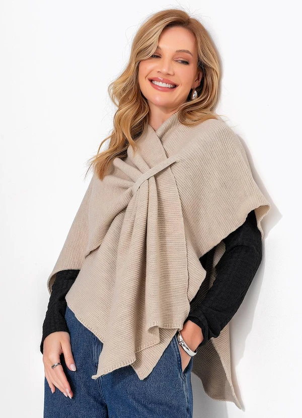 Quintess - Blusa Manga Longa Canelada Texturizada com Decote Redondo 15