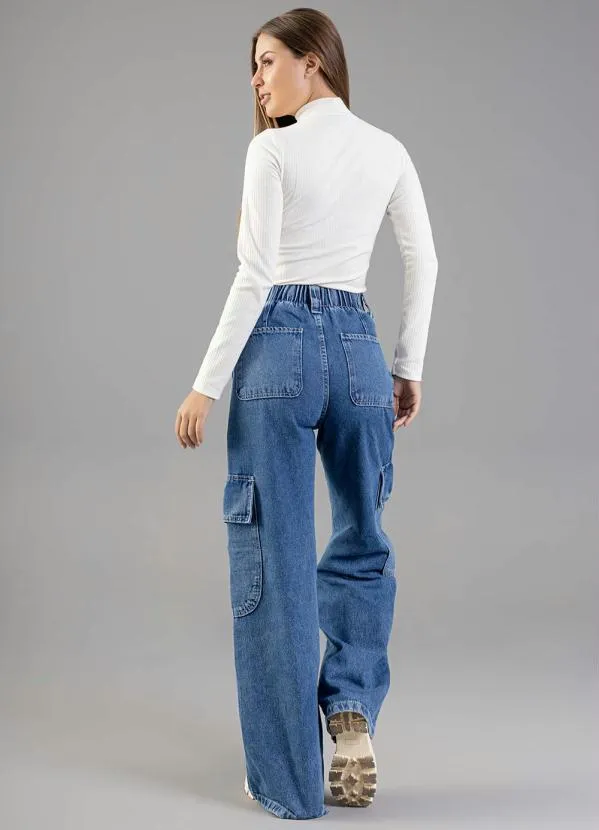 Just Basic - Blusa Manga Longa em Ribana Off White 4