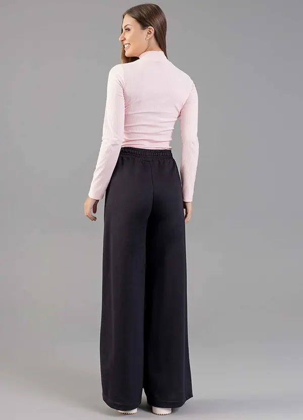 Just Basic - Blusa Manga Longa em Ribana Roxo 4