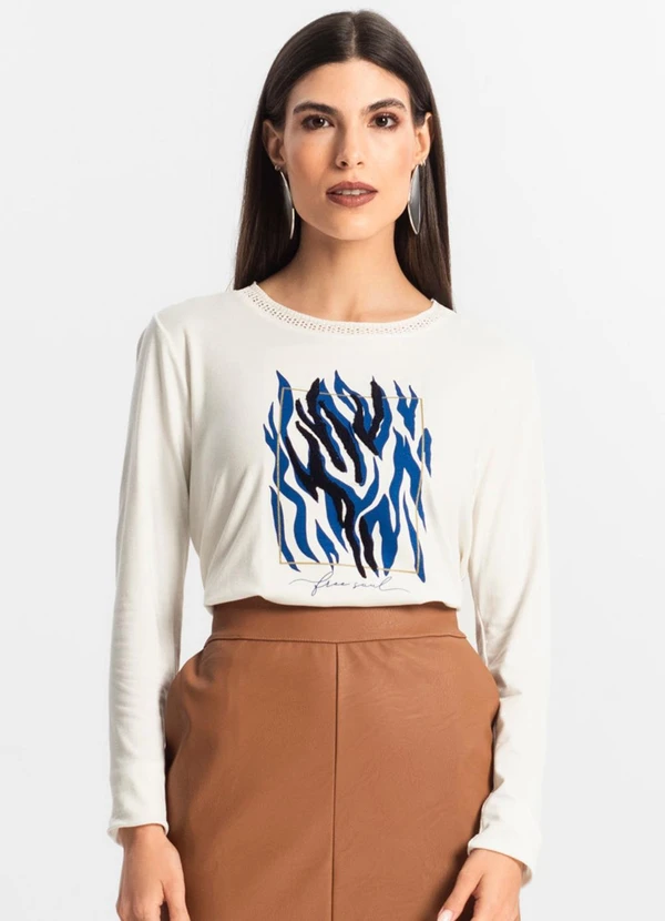 Endless - Blusa Manga Longa Bege 4