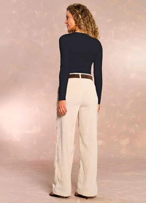 Doce Trama - Blusa Manga Longa Ethnic Blur Preto - DOCE TRAMA