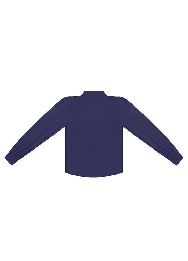 Rovitex - Blusa Manga Longa Feminina Azul 4