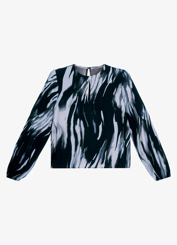 Endless - Blusa Manga Longa Feminina Azul 5