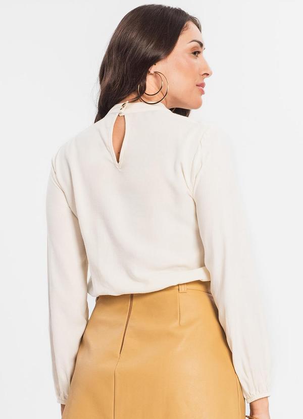 Endless - Blusa Manga Longa Feminina Endless Bege 2