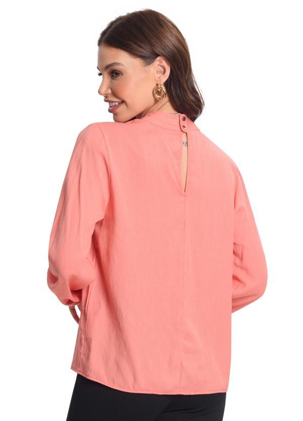 Rovitex - Blusa Manga Longa Feminina . Laranja 2