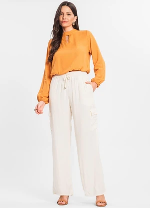 Endless - Blusa Manga Longa Feminina Marrom - ENDLESS