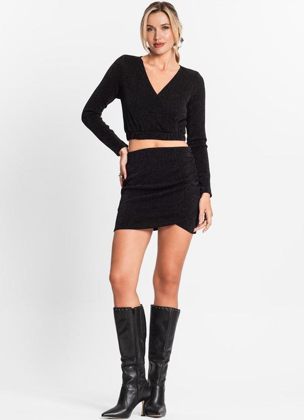 Endless - Blusa Manga Longa Feminina Preto 3