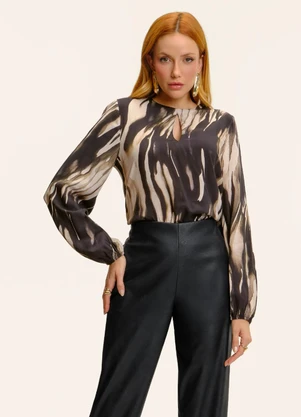 Endless - Blusa Manga Longa Feminina Preto - ENDLESS