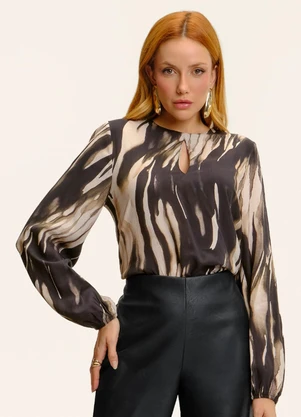 Endless - Blusa Manga Longa Feminina Preto - ENDLESS