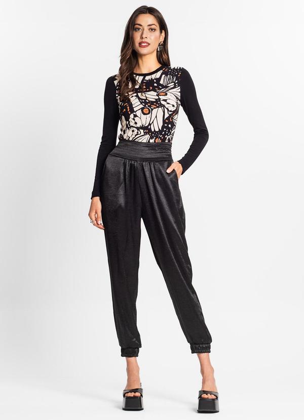 Endless - Blusa Manga Longa Feminina Ribana Canelada Bege 3