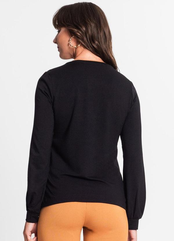 Endless - Blusa Manga Longa Feminino Preto 2