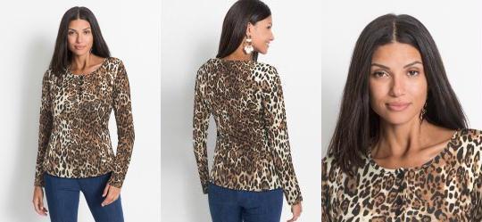 Blusa Manga Longa Ona Marrom