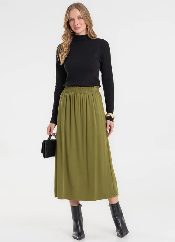 Rovitex - Blusa Manga Longa Ribana Básica Preto 3