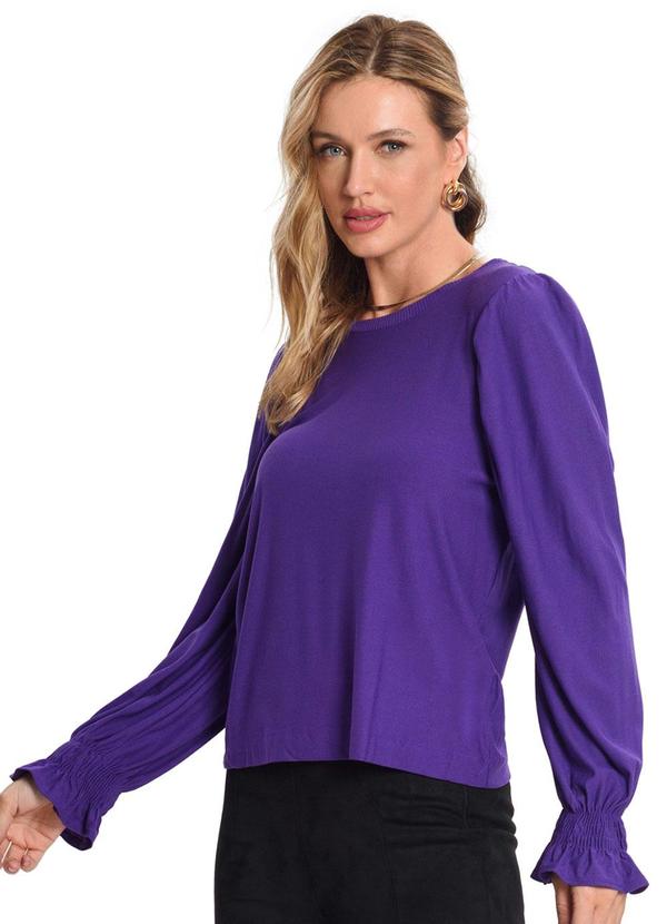 Endless - Blusa Manga Longa Roxo