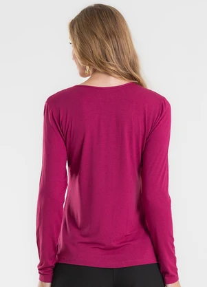 Rovitex - Blusa Manga Longa Vermelho - ROVITEX