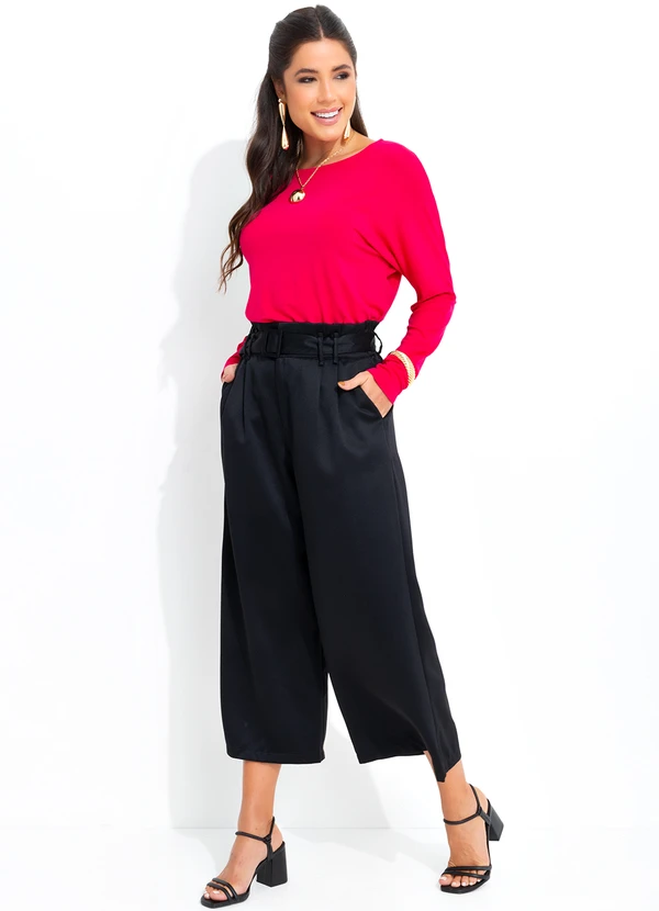 bonprix - Blusa Manga Morcego Pink 4