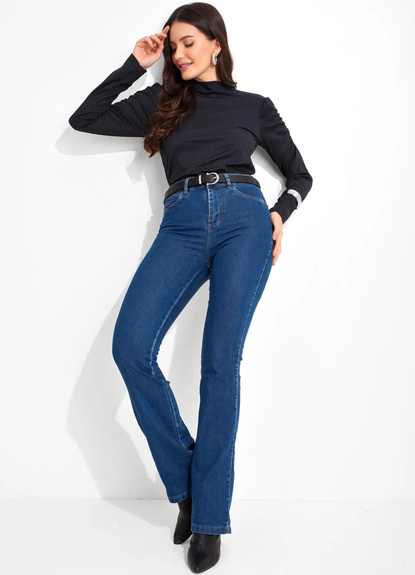 bonprix - Blusa Manga Princesa Preta 4