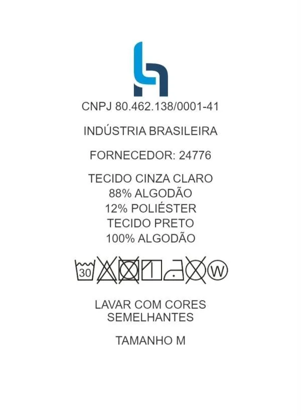 bonprix - Blusa Mangas Raglan Cinza Mescla e Preto 9