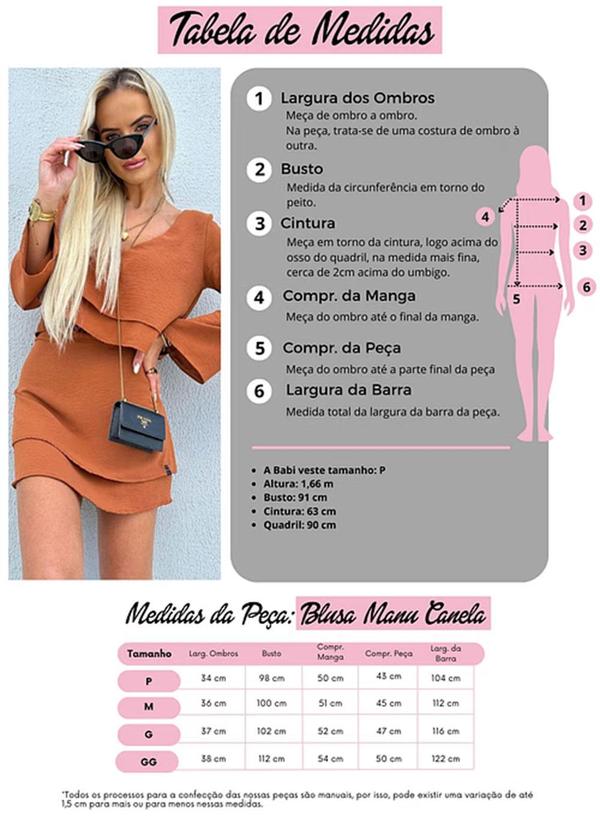 Amo Brand - Blusa Manu Canela 6