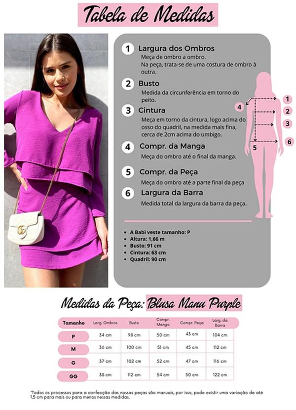 Amo Brand - Blusa Manu Purple 5