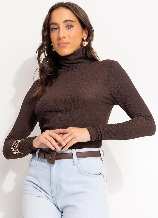 Forum - Blusa Marrom