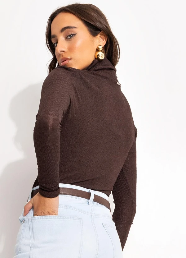 Forum - Blusa Marrom 2