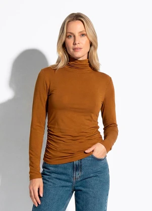 Colcci - Blusa Marrom - COLCCI