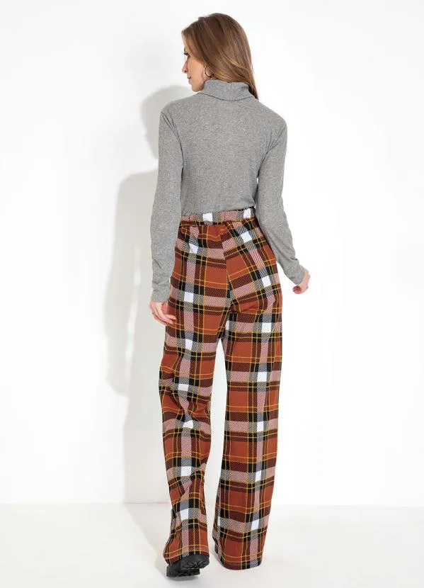 Moda Pop - Blusa Mescla com Gola Alta e Manga Longa 4