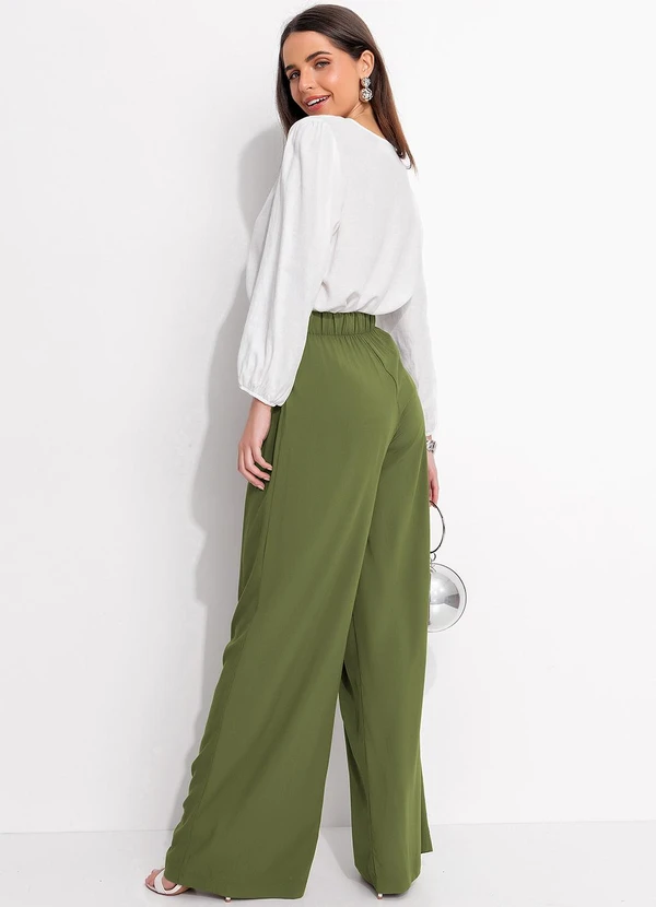 Quintess - Blusa Off White em Tecido Plano 9