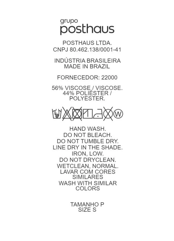 Quintess - Blusa Off White em Tecido Plano 13