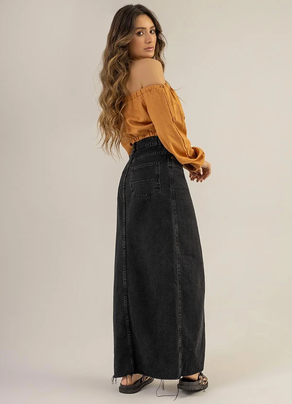 The Philippines - Blusa Ombro a Ombro Amarelo 4