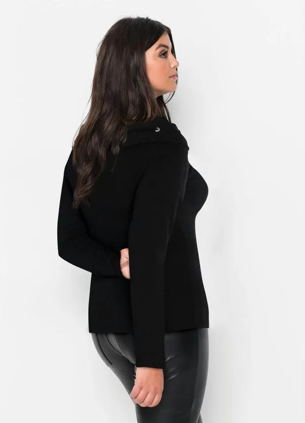 Queima Estoque - Blusa Ombro a Ombro Preta 4