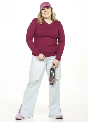 Cobertura - Blusa Plus Size Manga Longa Vermelho - COBERTURA