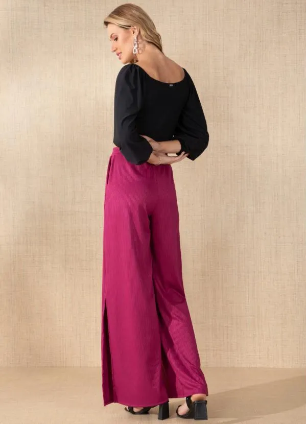 Quintess - Blusa Preta com Franzido Frontal 4