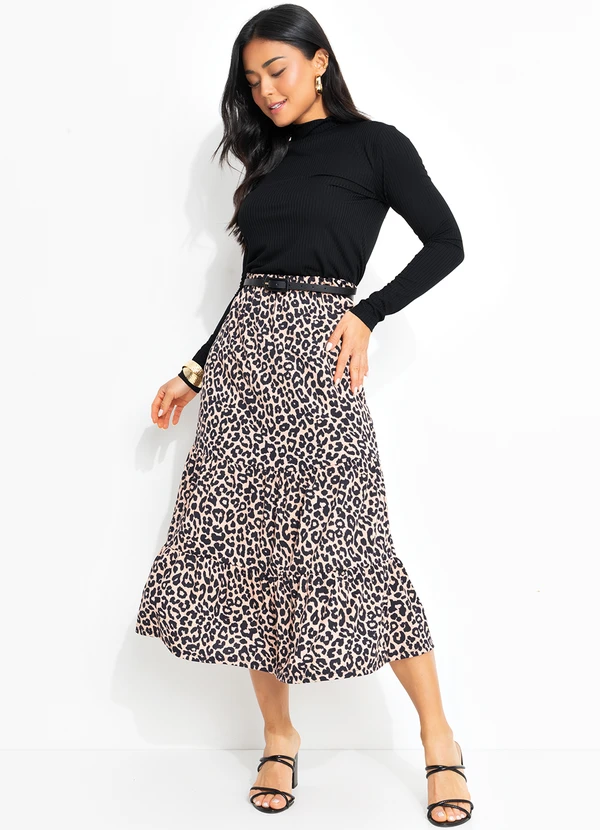 Rosalie - Blusa Preta com Gola 3