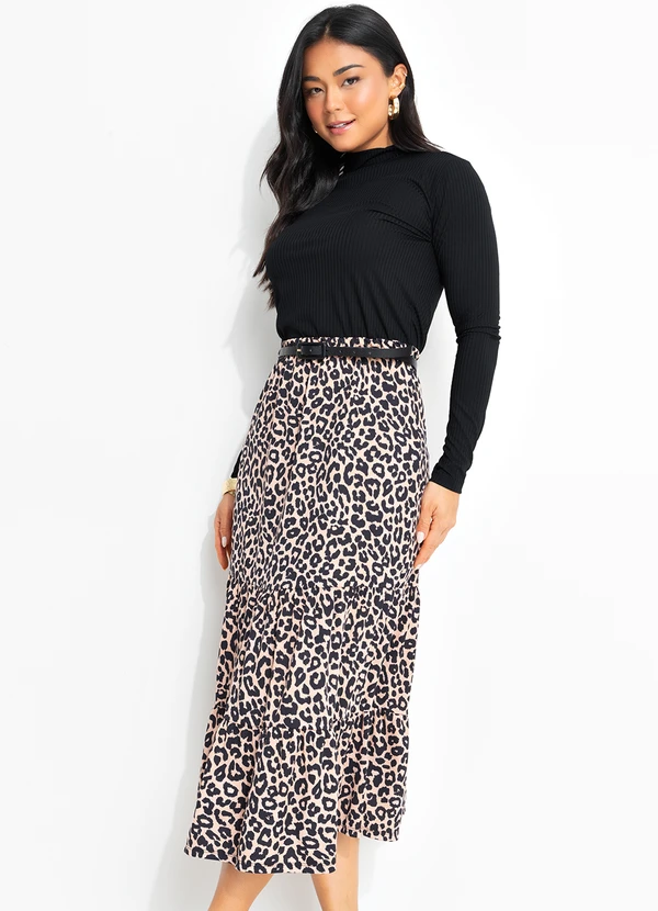 Rosalie - Blusa Preta com Gola 5