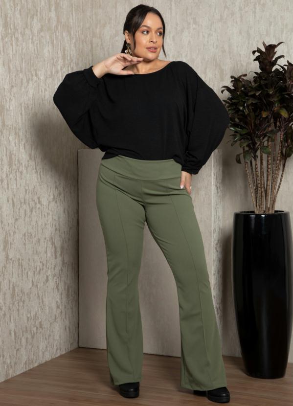 Quintess - Blusa Preta com Manga Morcego 8