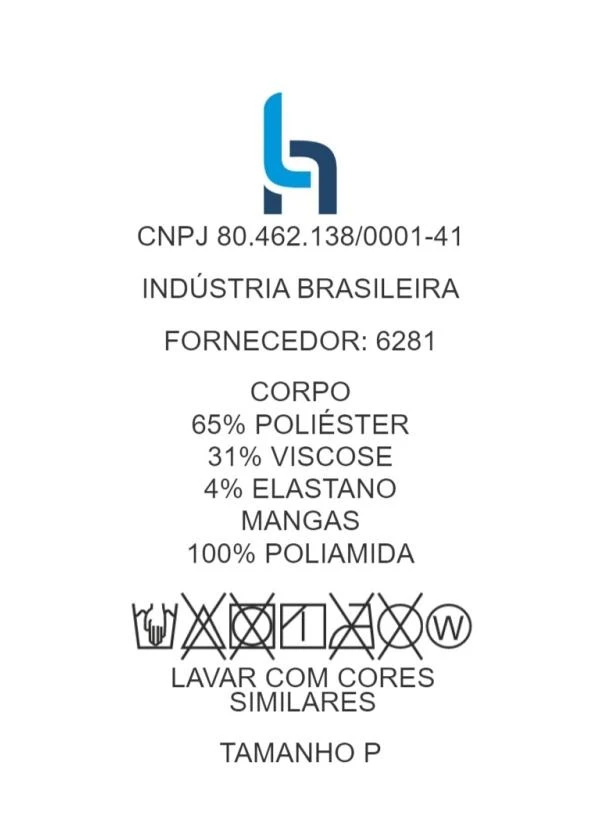 bonprix - Blusa Preta em Malha Canelada e Tule 3