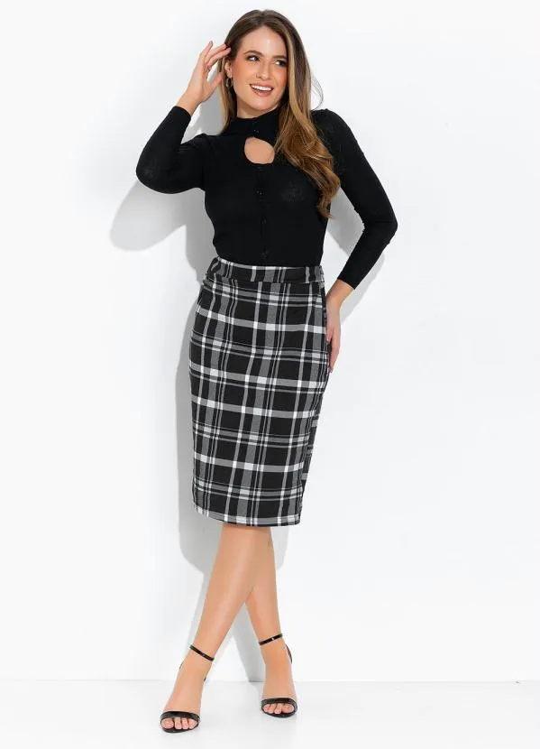 Rosalie - Blusa Preto com Vazado 4