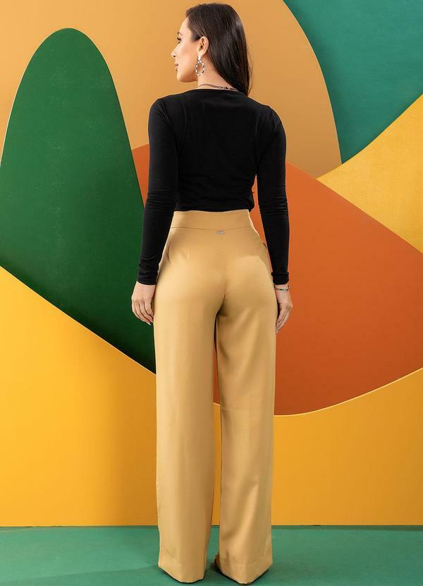 Quintess - Blusa Preto em Malha Flamê 5