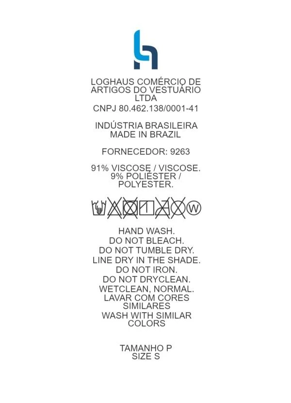 Quintess - Blusa Preto em Moletinho de Viscose 8