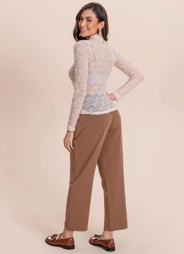 Angel - Blusa Renda Bege 4