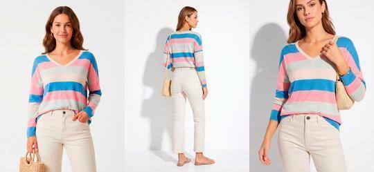 Blusa Rosa em Malha Peluciada