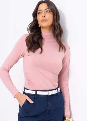Colcci - Blusa Rosa - COLCCI